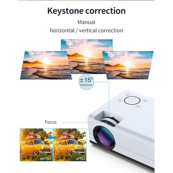 Portable Mini LED Video Home Theater Projectors Full HD 1080P Smart Movie Cinema Lcd Outdoor Projector 4k