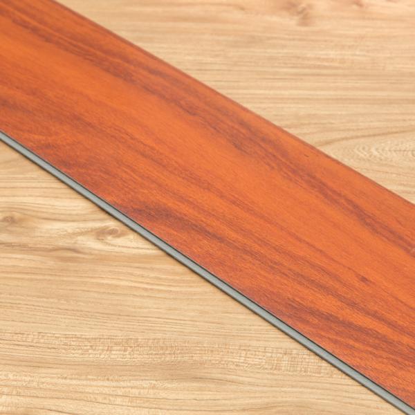 OEM Patterned Luxury Vinyl Tile Flooring UV Coating Long Durability Vertical Click Joint