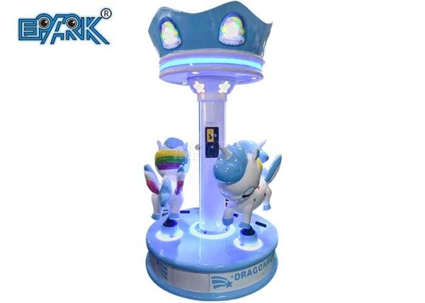 Children Animal Mini Merry Go Round Carousel 220V 50HZ