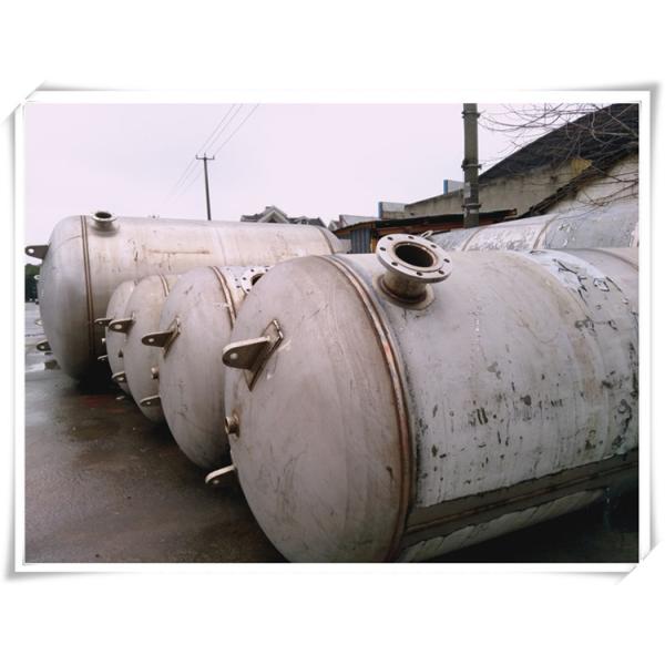 3000 Liter Stainless Steel Air Receiver Tank , Pneumatic Compressed Air Reservoir Tank