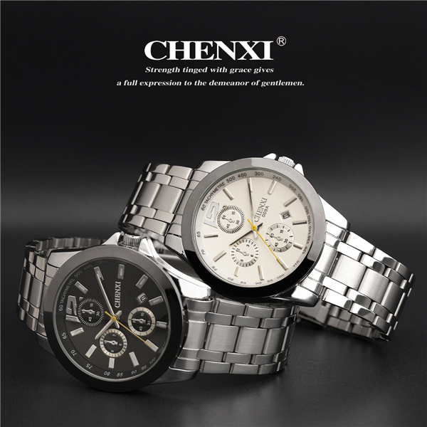 C009A Custom Logo Your Design OEM Service Watches Man Classic Stainless Steel Watches Man