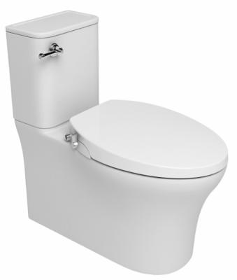 Non Electric Cold Water Bidet Toilet Seat Cover PP Material White Color