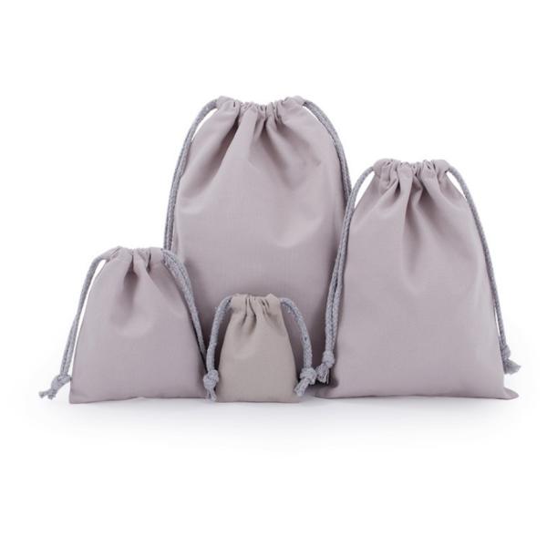 8oz Natural Unbleached Cotton Small Muslin Drawstring Bags 13x16cm