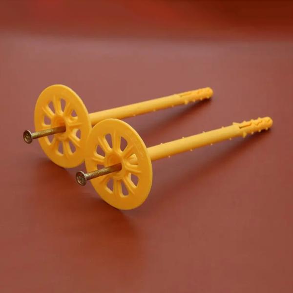 Weatherproof Plastic Insulation Fixings / Wall Insulation Anchors For House Decoration