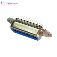 Tipo UL certificada conector hembra recto de la INMERSIÓN del Pin del campeón 24 del PWB de Centronic