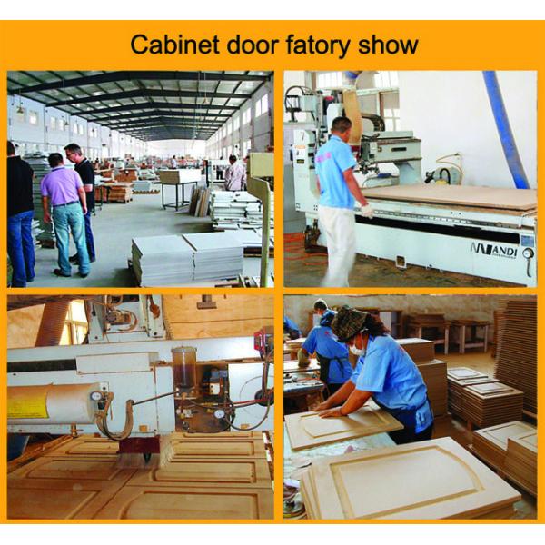 Kitchen Wall Cupboard Doors , MDF Replacement Cabinet Doors 15mm-25mm Thickness