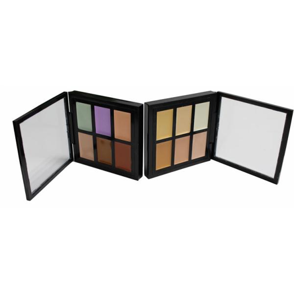 Private Label Organic Makeup Face Makeup Concealer Palette With 6 Colors