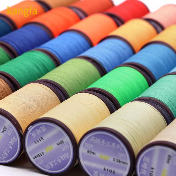 Plastic Cone Sewing Thread 0.35-0.8mm Needles Waxed Yarn for Leather Craft Linen Tool
