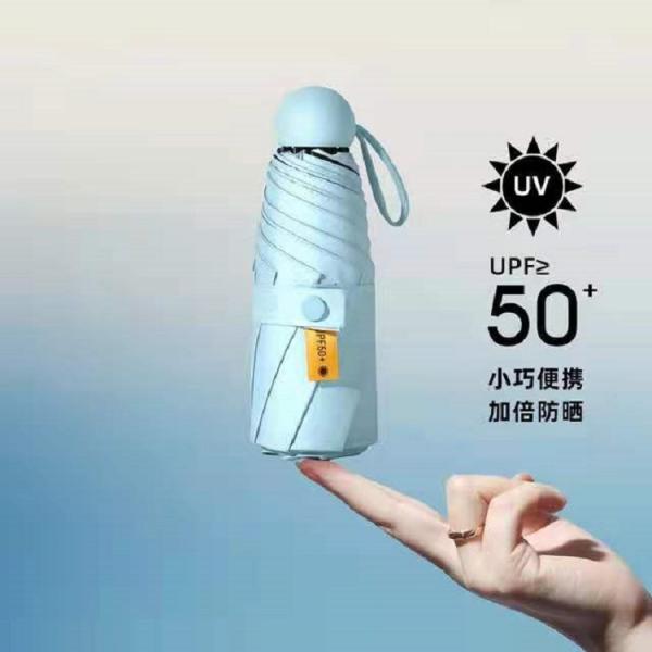 Golf Umbrella Super Tiny Umbrella Aluminum Frame metal UV Coating Market Umbrella