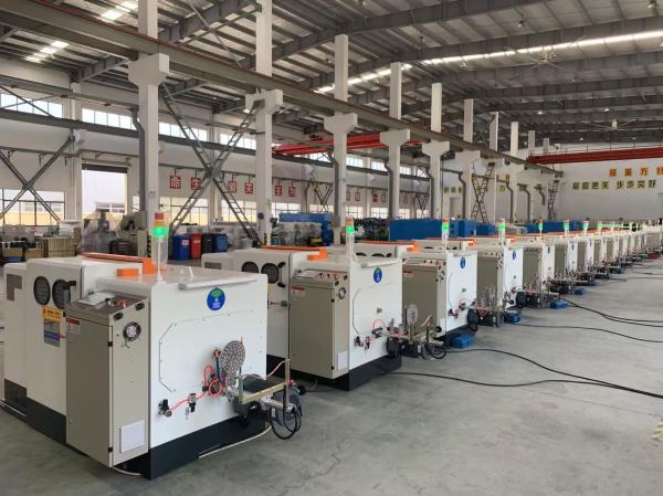 Advanced Electronic Pitches Double Twist Buncher Stranding Machine For Fit Wire