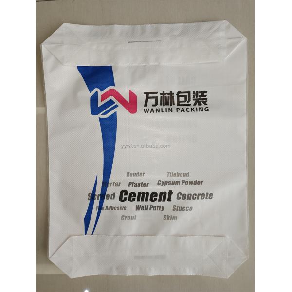 50KG PP Cement Bag with PE Lamination Moisture Proof
