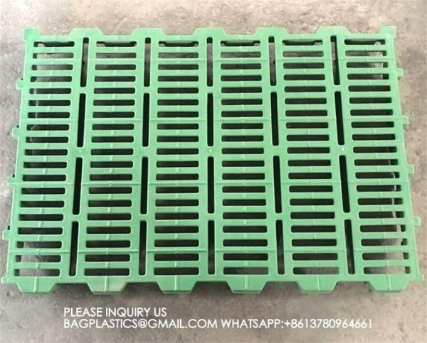 600*600mm Plastic Slats Blind Floor For Pig Farrowing Crate Equipment automatic pig injection