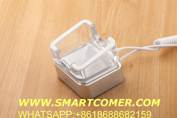 COMER anti theft alarm acrylic stands for digital shops headphone display retail stores