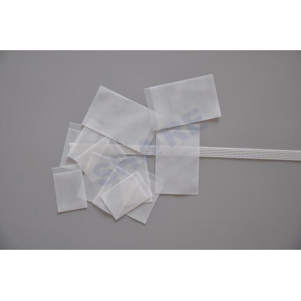 30 X 50MM Nylon Filter Mesh Biopsy Bags Opening 199UM Mesh Count 100Tpi