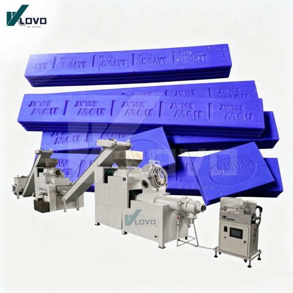 1000kg/H Automatic Bar Soap Making Machine For Commercial Solid Soap Production Line