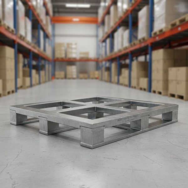 Customize Industrial Steel Pallet ISO 6780 Compliant Durable Steel Pallet Designed for Heavy Load Support and Warehouse