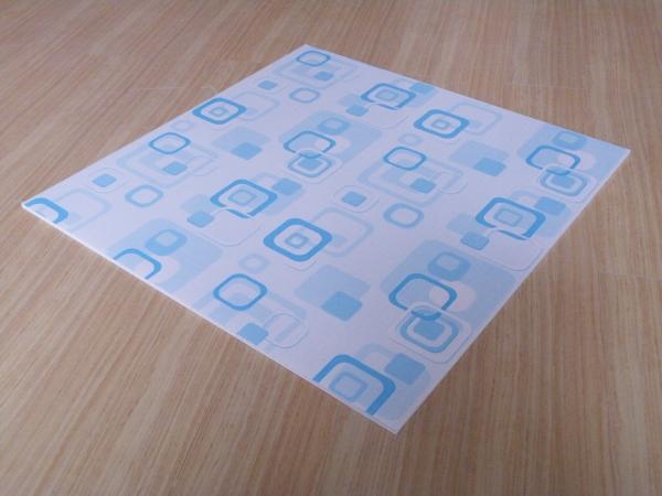 7mm Pvc Ceiling Tile For Living Room Heat Insulation Easily Assembly / Clean