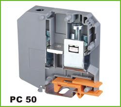 Din-rail Terminal Wire arrage:0.2-50mm2 Part No.PC50