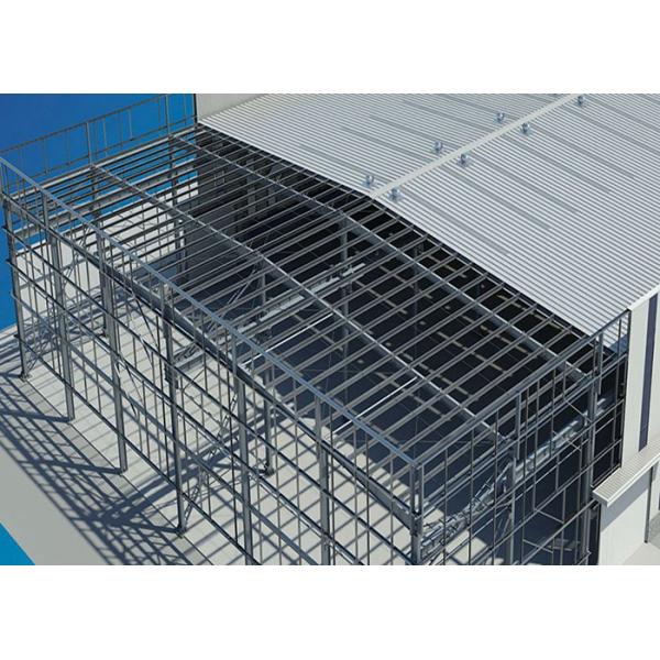 Light Weight Sgs Purlin Steel Frame Warehouse Construction