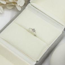 O terno de prata Diamond Cartilage Hoop Earrings Princess cortou Diamond Stud Earrings