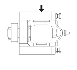 Pancake Load Cell WL-140  Column-Style Force Sensor For Industrial Weighing Stainless Steel 22.5t Capacity

