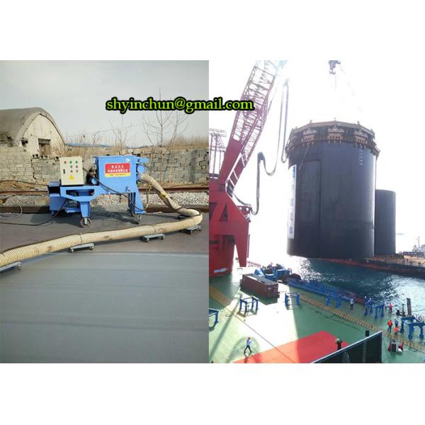 Movable Blast-Clean Machine For Pre-Treat Metallic structure/sheet surface