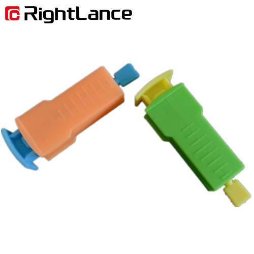 Yellow 28g Automatic Blood Lancet