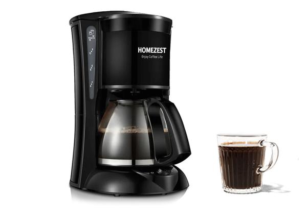 CM-823 1.25L Home Electric Filter Coffee Machine With  Hot Water System