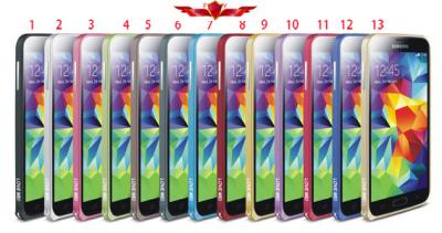 New Update Type 100% Qualify Brand New Aluminum Bumper For Samsung Galaxy S5 Colorful