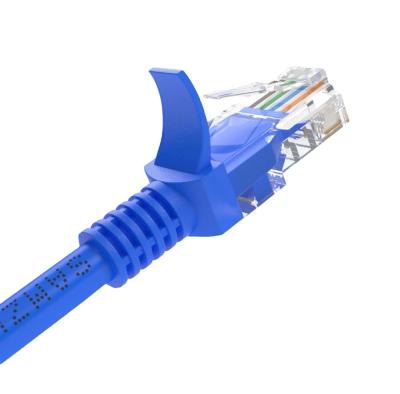 Custom Cat6A Patch Cord BC 24AWG UTP With Full Series Keystone Jack PVC Network