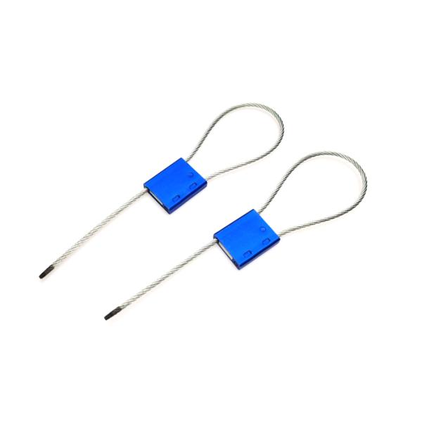 US-CC251 Aluminium Cable Security Seals Pull Tight Locking Mechanism For Containers