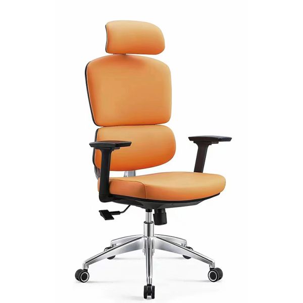 Aluminum High Back Ergonomic Office Chair Full Mesh With Executive