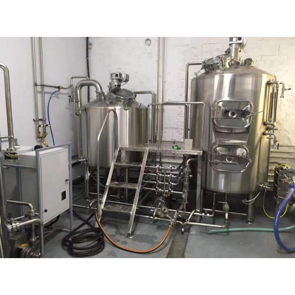 Емкость 300Л оборудования пива ремесла СУС304 высокоскоростная с теплообменным аппаратом плиты