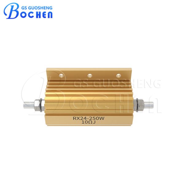RX24 500W 10K 5% Gold Aluminum Housed Wirewound  Power Resistor Dynamic Braking Resistor