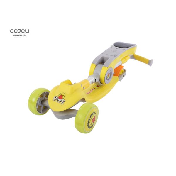 Скутер нажима колеса места 3 детей съемный на возрасты 3 до 8