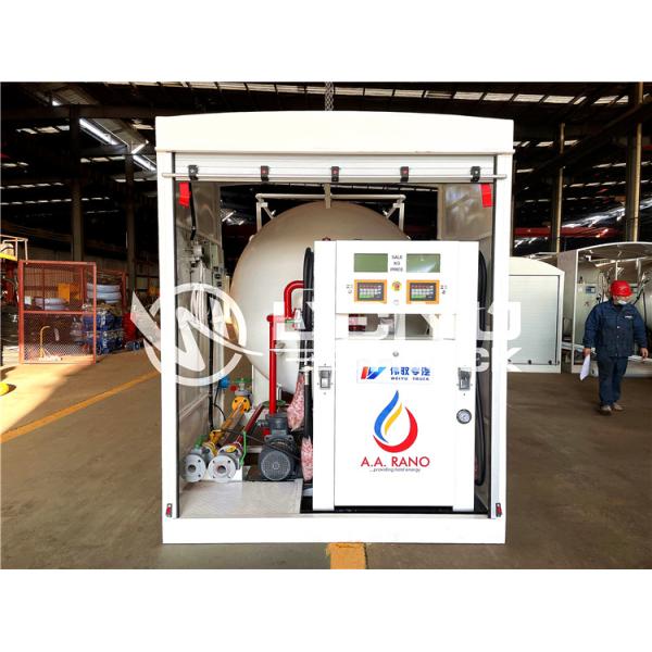 Топливозаправщик газохранилища NNPC 5MT 10000L LPG с распределителем завалки цилиндра