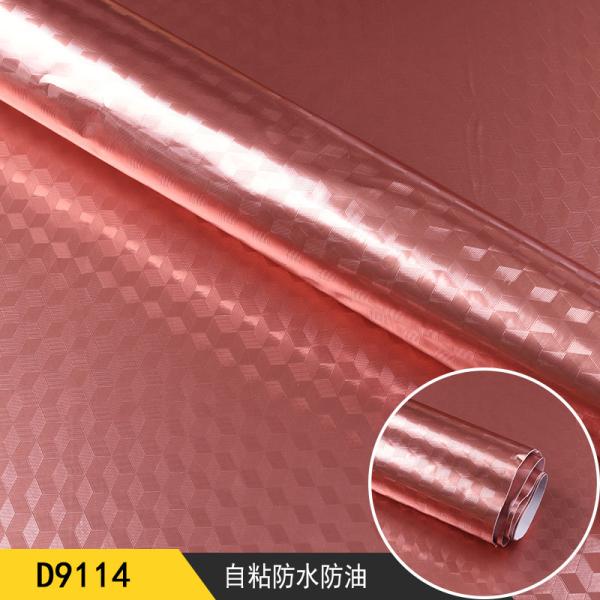 Waterproof Kitchen Backsplash Wallpaper Stickers Matt Surface and Aluminum Foil Film