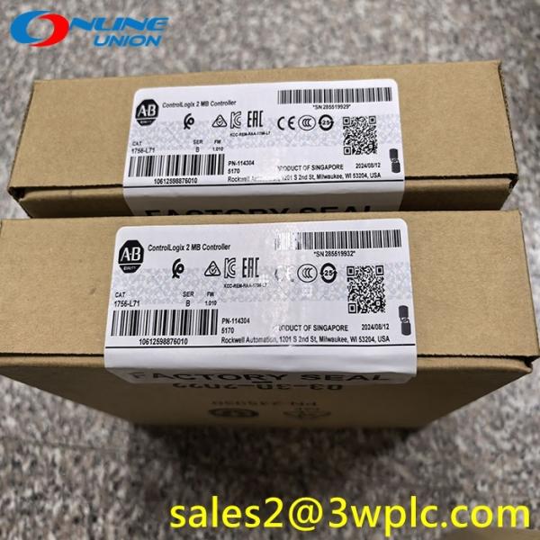 1756-L71 Allen Bradley 100 Non Volatile Memory Option ControlLogix Logix5571 Controller 
