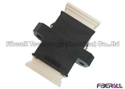 PC Plastic MPO Fiber Optic Adapter For Single Mode And Multimode MPO Patch Cord