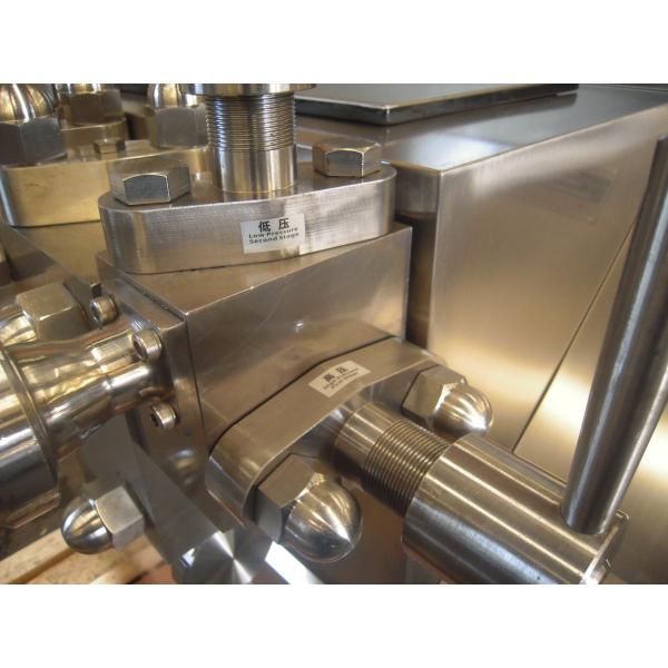 Homogenizador de alta pressão automático hidráulico com o Mpa do controle 20 do PLC