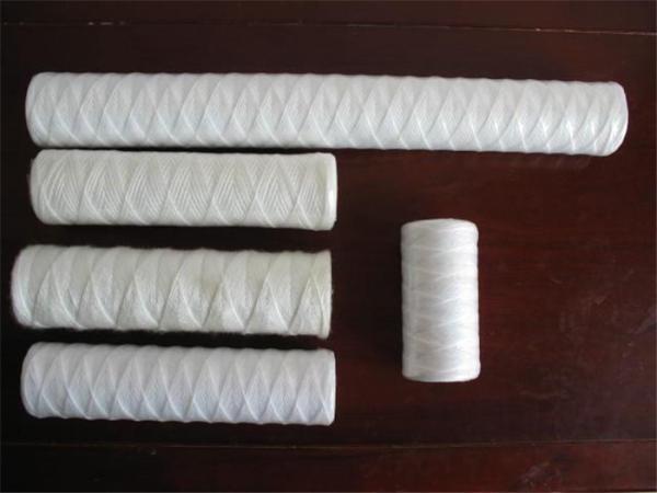 AJMS Brand double Head 10&20 PP Yarn Filter Cratridge Making Machine