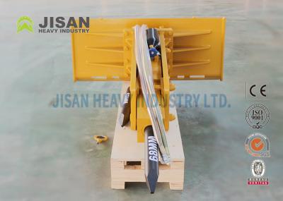 6 Steel Skid Steer Loader Hammer With 1200Bpm Impact Frequency