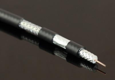 UL CM RG6 Tri. Shielded CATV Coaxial Cable 18 AWG CCS 77% AL Braiding for CATV