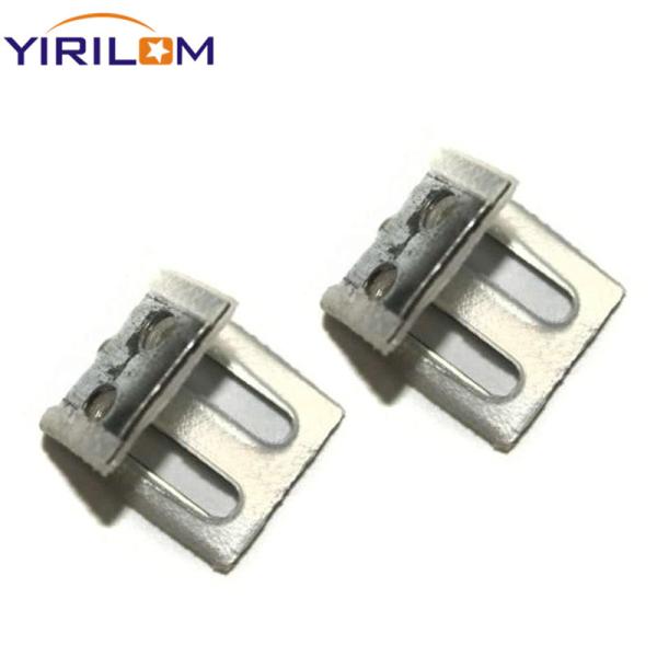 Sofa Accessories Heavy Duty Zinc Coated 4-Hole Spring Clip For Firmly Attaching Snake-Shaped Springs