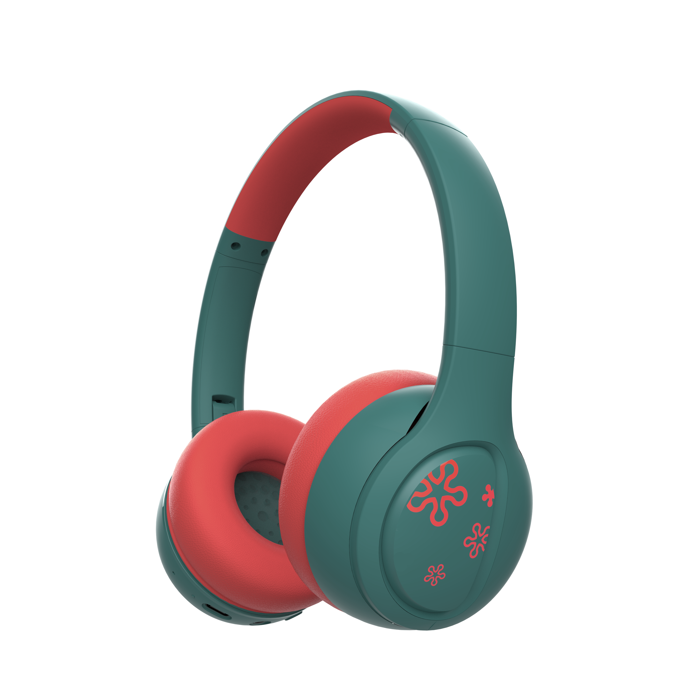 Safe Low Decibel Children Bluetooth Headset Foldable Adjustable Headband,40MM Driver Stereo Earphone Support 3.5mm AUX for Study