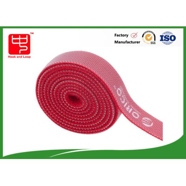 再使用可能な25m二重味方されたホックおよびループ テープを握っている自己