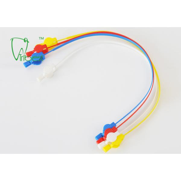 Colorful 33cm Disposable Plastic Dental Napkin Clips