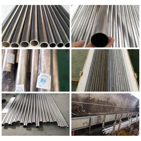 ASTM B338 Grade 2 Seamless Rolled Titanium Tubes