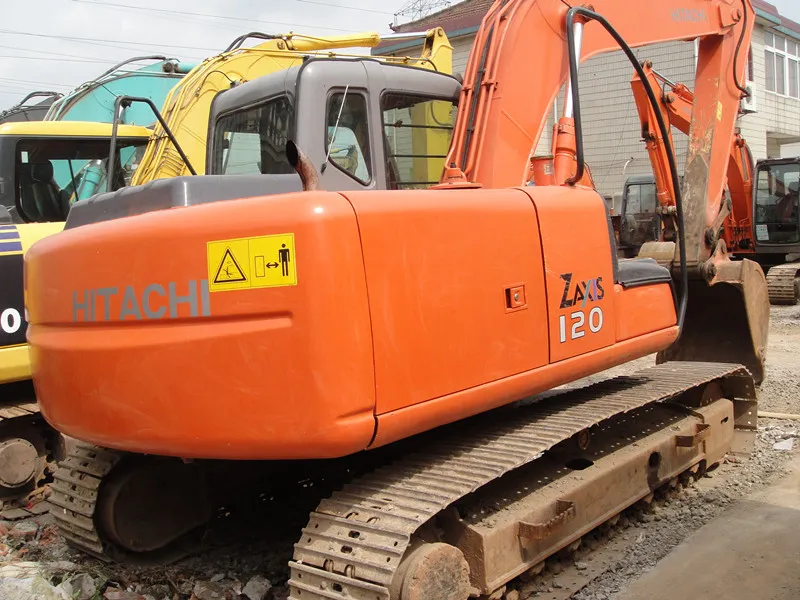 Excavatrice utilisée Hitachi Ex120-6 Excavatrice utilisée Crawler Excavatrice japonaise d'occasion
