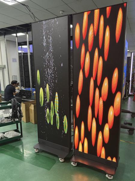 Affiche LED COB avec défaillance de pixel 